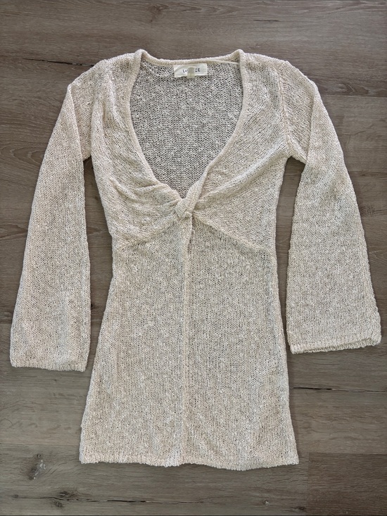 l*space Other - l*space XS Cream Palisades swim, bikini cover up dress